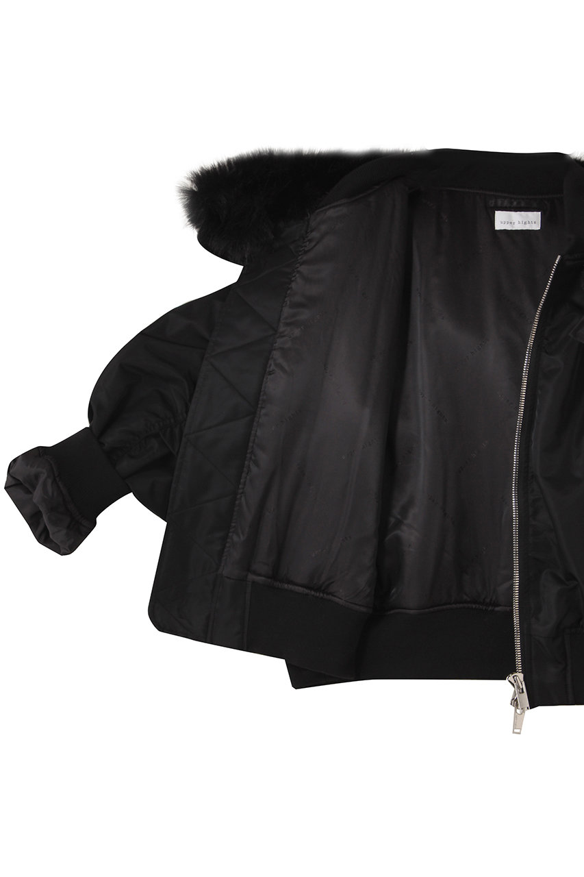 upper hights(アッパーハイツ)｜THE U-2 HOODIE/BLACK の通販