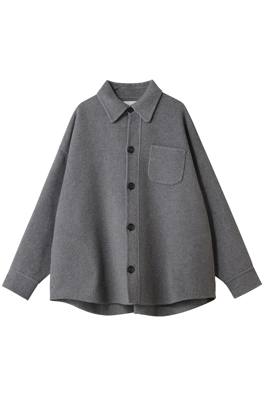 upper hights Seagull シャツジャケット (GREY, 1) アッパーハイツ ELLE SHOP upper hights Seagull シャツジャケット (GREY, 1) アッパーハイツ ELLE SHOP