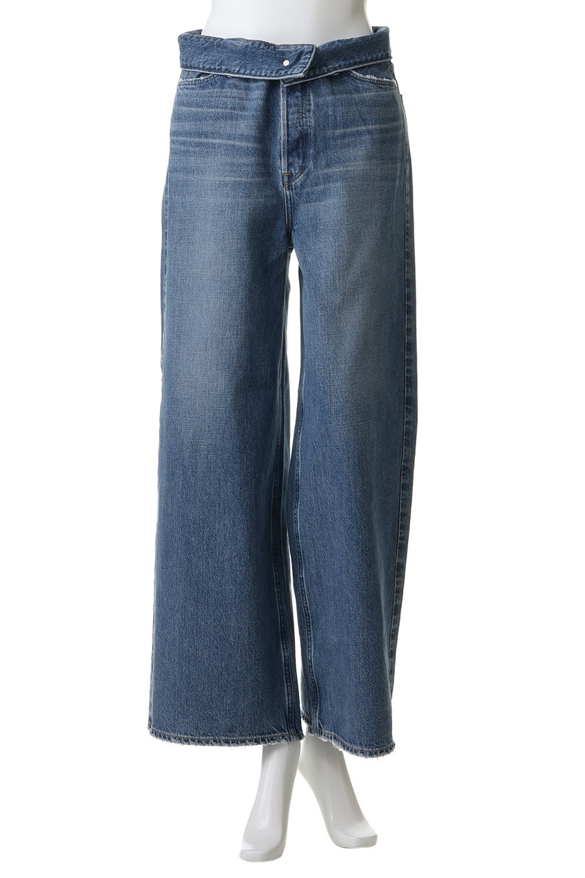 upper hights デニム ワイドパンツ 新品未使用 upper hights(アッパーハイツ)｜THE LIAM BELT 2wayワンドデニムパンツ