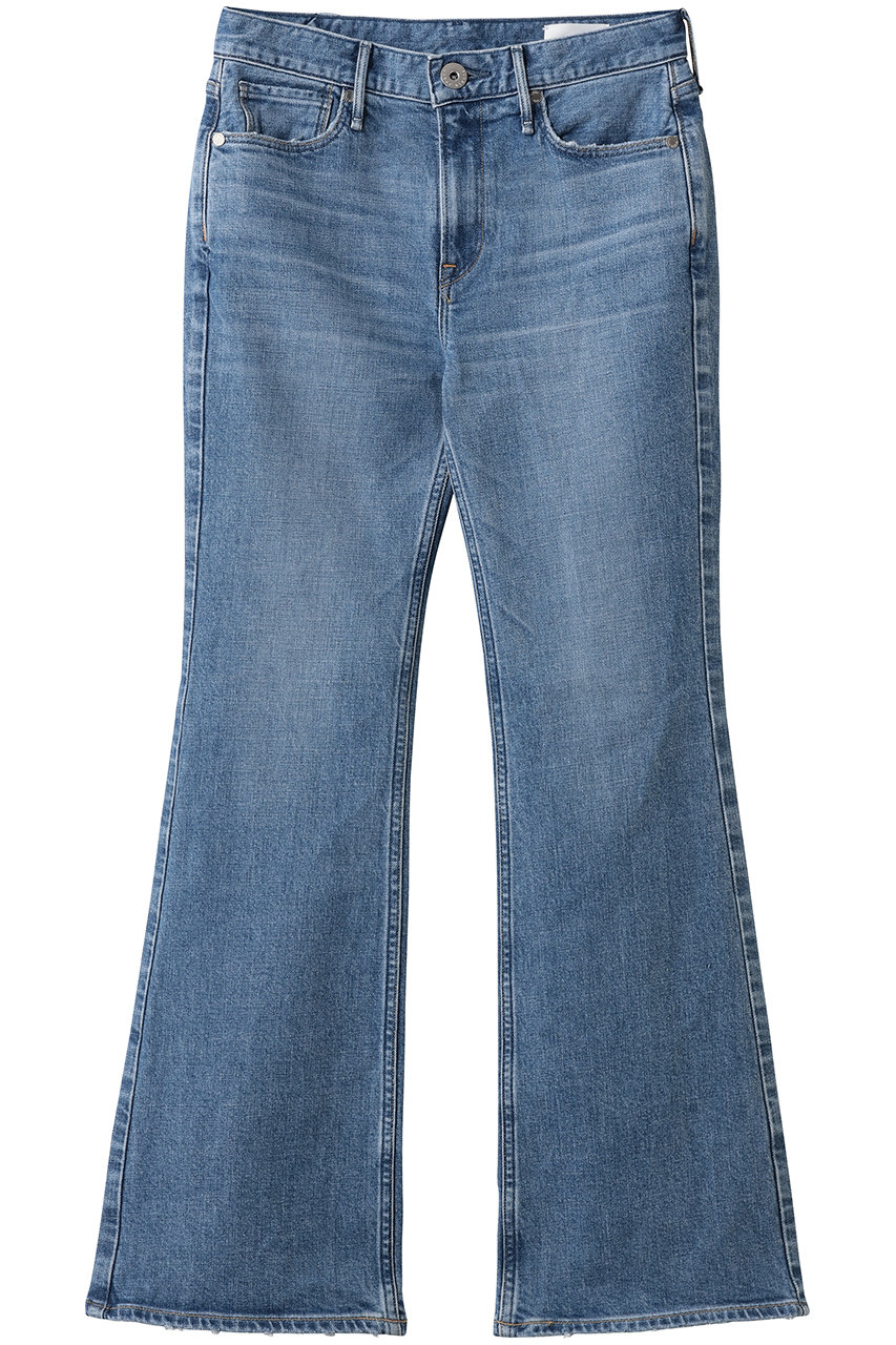アッパーハイツ/upper hightsのTHE LAUREN ワイドフレアデニムパンツ(MIZU/L82317002MZU)