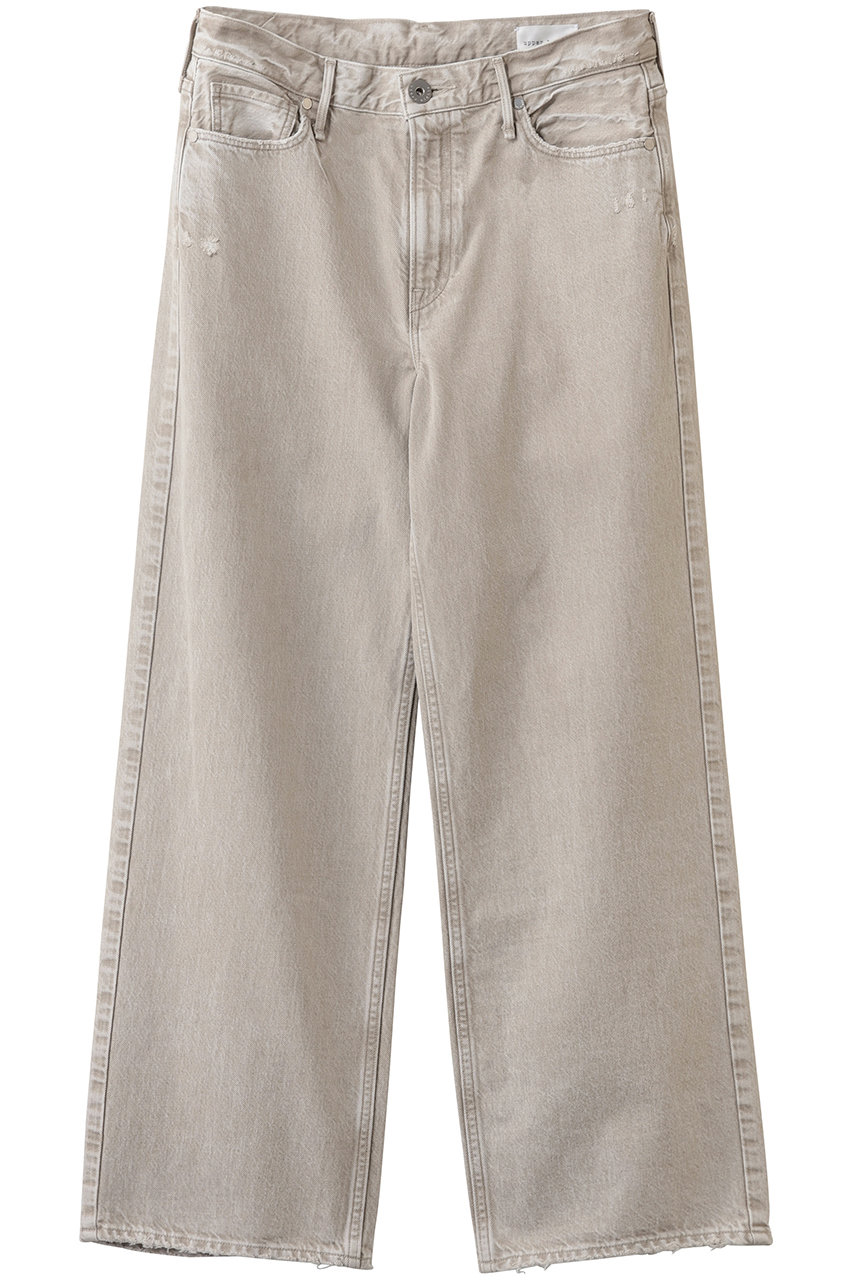 アッパーハイツ/upper hightsのTHE NIECE MID-RISE ワイドストレートデニムパンツ(SUNA/82G321202SNA)