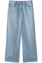 THE LAZY NIECE MID-RISE ワイドストレートデニムパンツ アッパーハイツ/upper hights FADED LIGHT