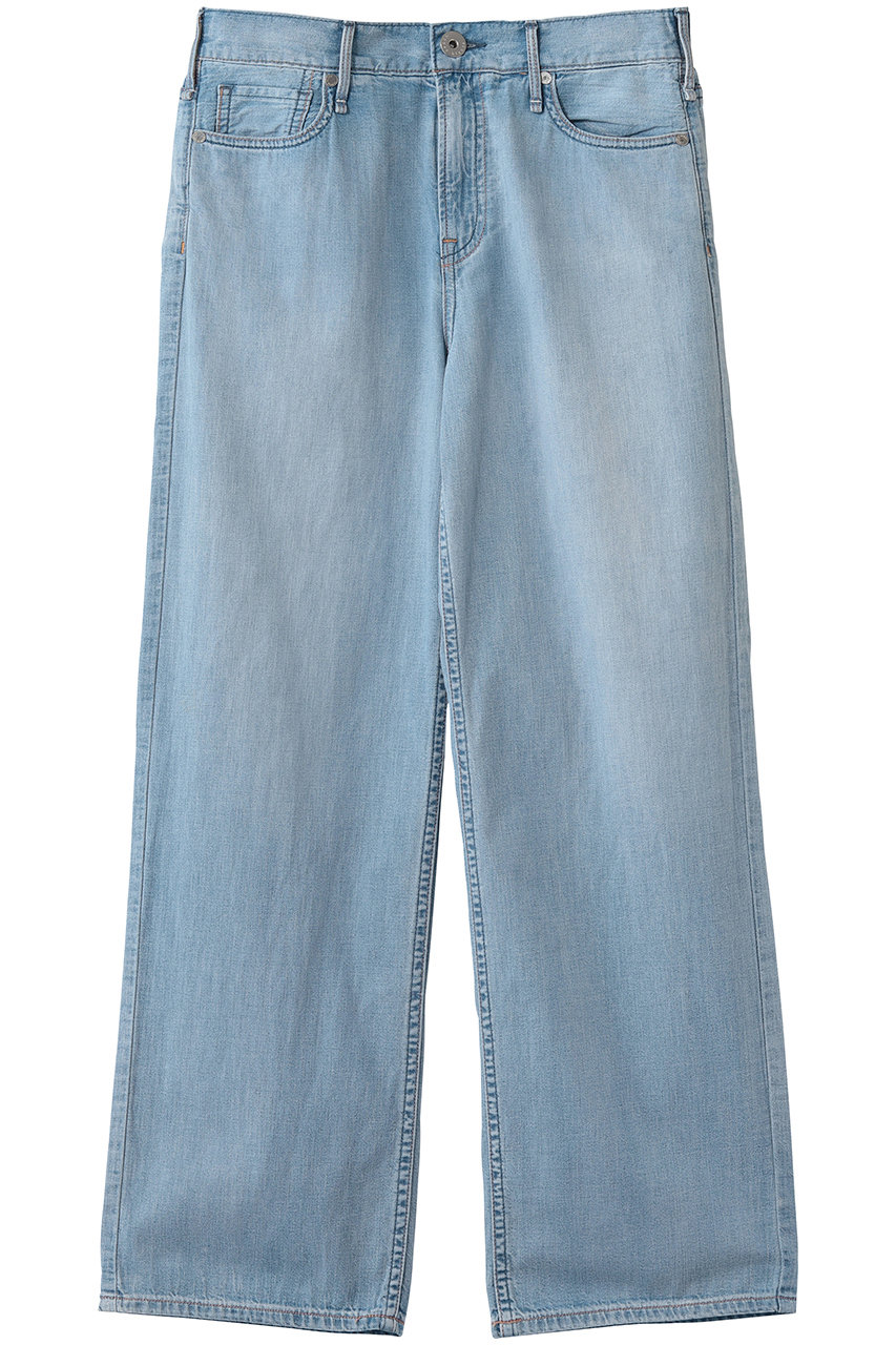 upper hights THE LAZY NIECE MID-RISE ワイドストレートデニムパンツ (FADED LIGHT, 22) アッパーハイツ ELLE SHOP