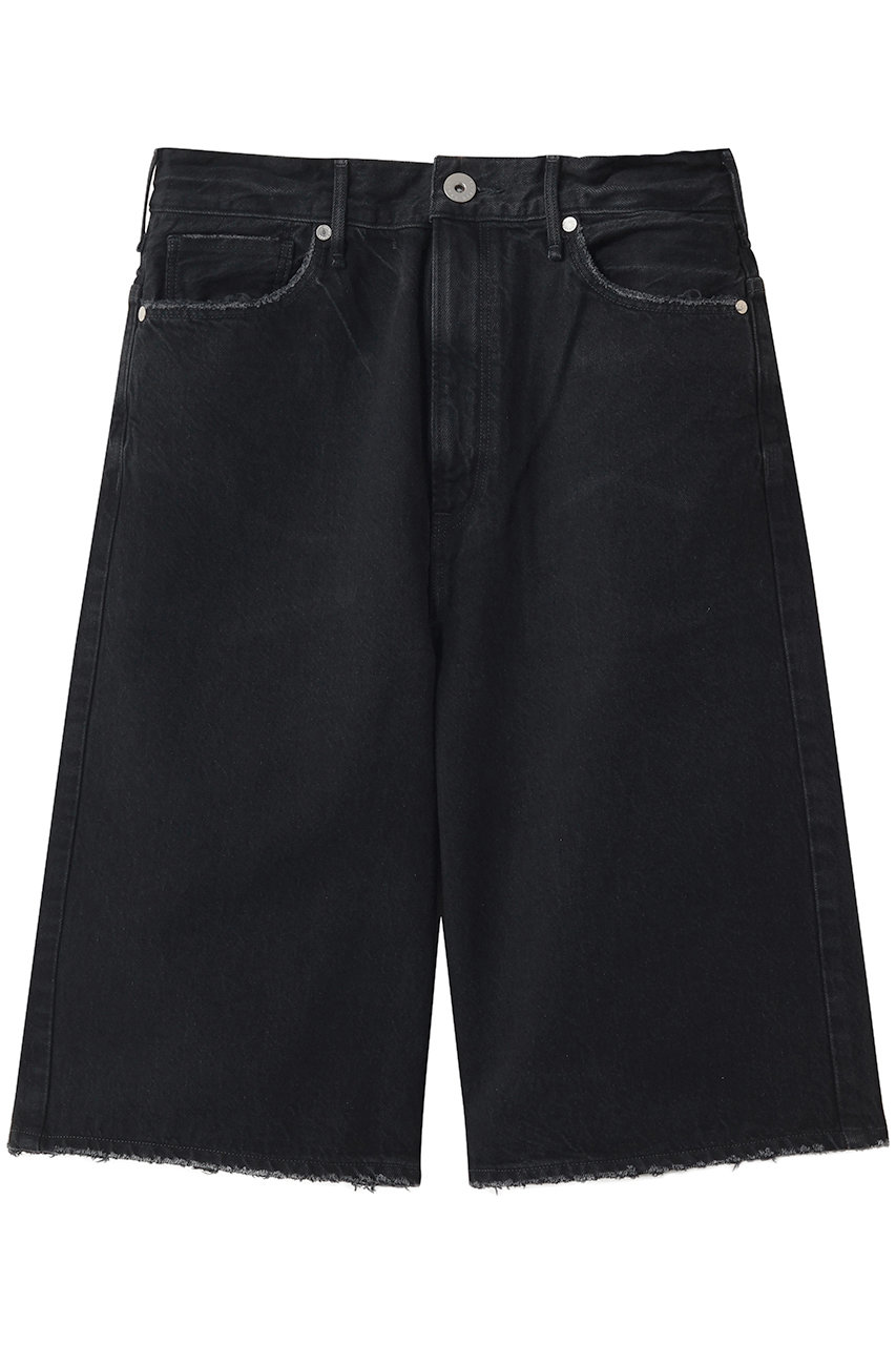 アッパーハイツ/upper hightsのTHE LIAM SHORT 2wayショートデニムパンツ(KURO/8BB319602KRO)