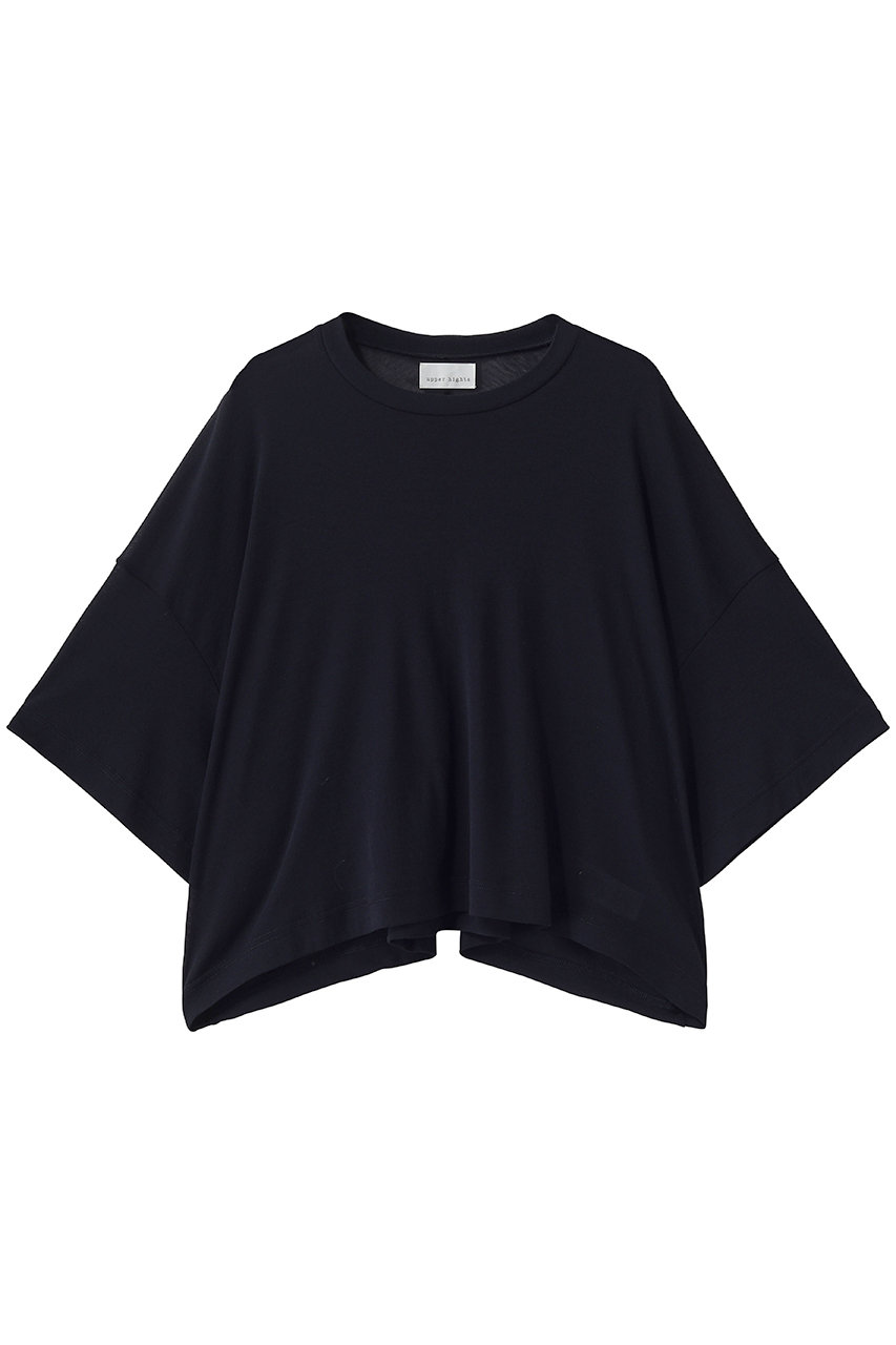 アッパーハイツ/upper hightsのSHORELINE ワイドショートスリーブTシャツ(NAVY/263CW0202NVY)
