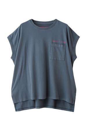 アッパーハイツ/upper hightsのBIG ノースリーブポケットTシャツ(110100/110102)