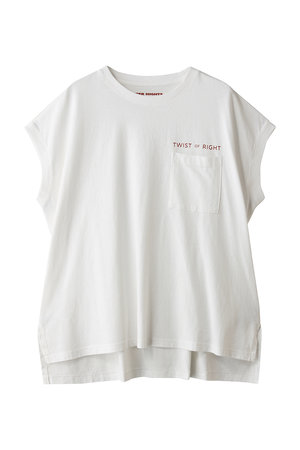 アッパーハイツ/upper hightsのBIG ノースリーブポケットTシャツ(110100/110102)
