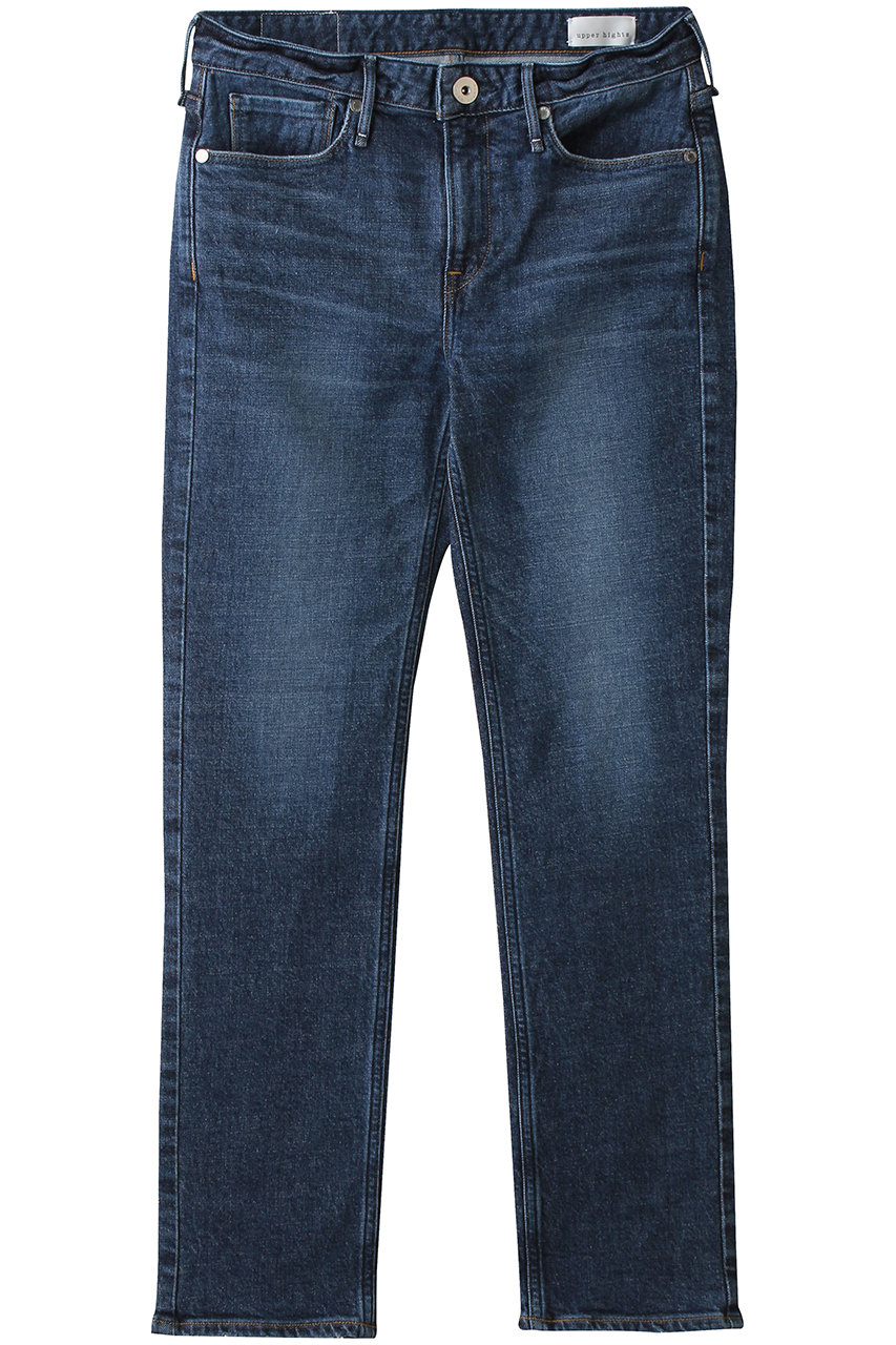 アッパーハイツ/upper hightsのTHE STELLA PENCIL スリムストレートデニムパンツ(FEATHER DEEPSEA/L82421802FDS)