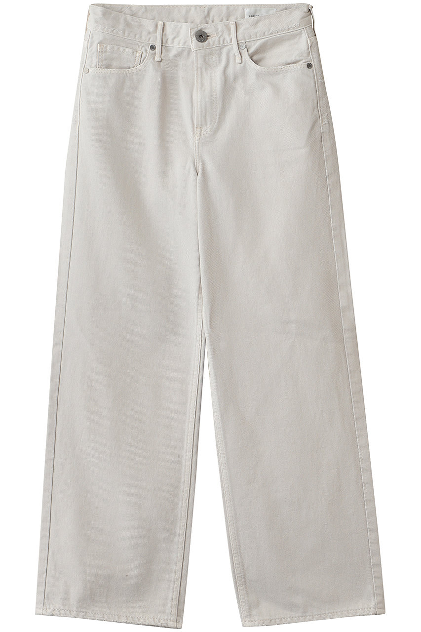 アッパーハイツ/upper hightsのTHE NIECE MID-RISE ワイドストレートデニムパンツ(SHELL/103323002SHL)