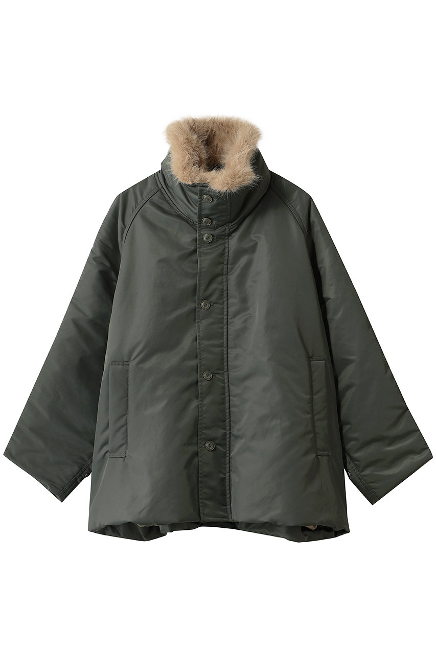 upper hights THE U-BENCH MID ショートコート (ARMY, 0) アッパーハイツ ELLE SHOP