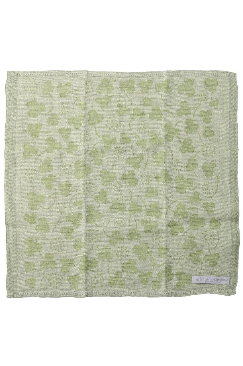 ラプアン カンクリ/LAPUAN KANKURITのAPILA linen handkerchief(グリーン/LK70916)