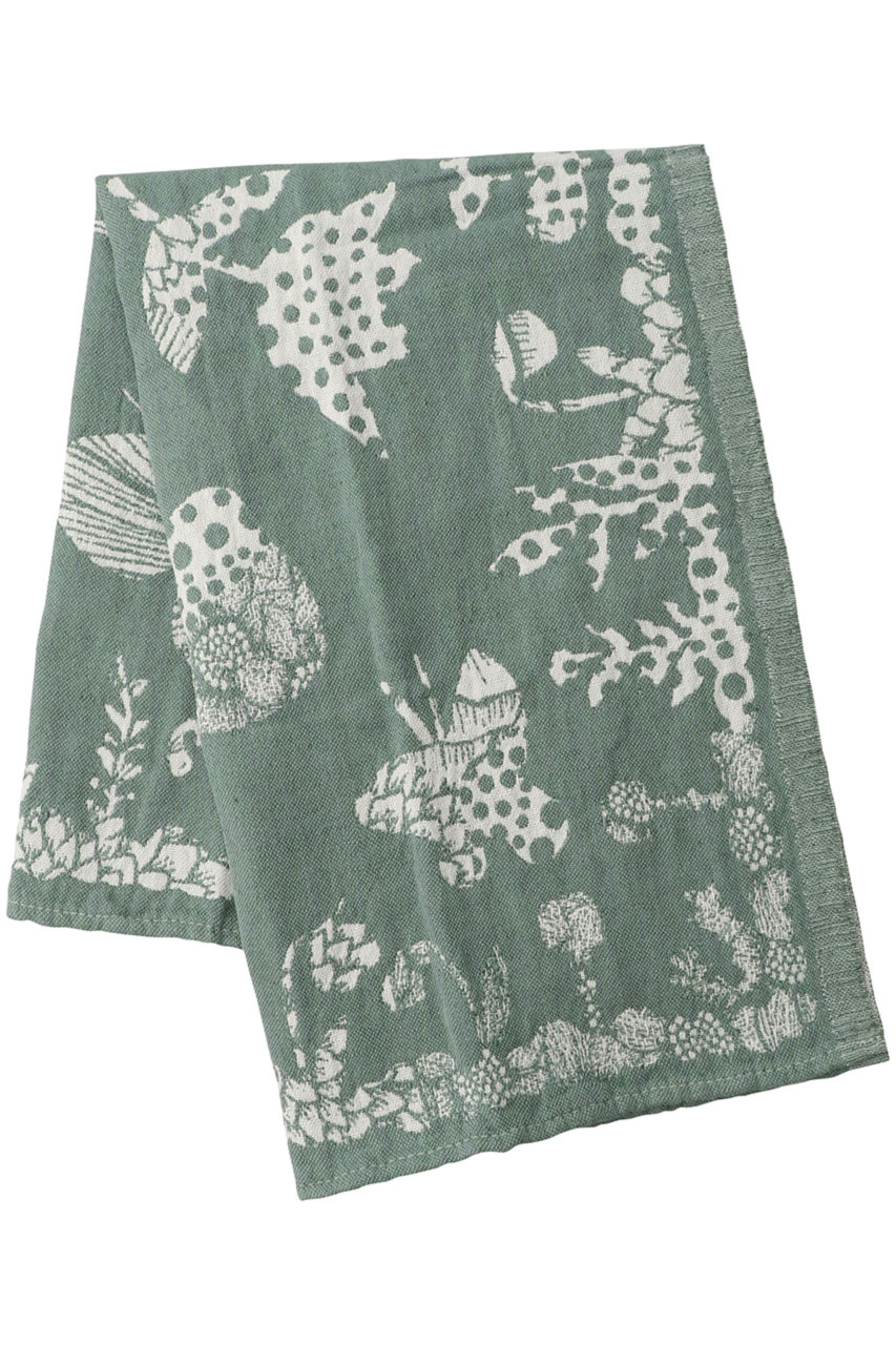 LAPUAN KANKURIT AAMOS towel (アスペングリーン 48x70cm) ラプアン カンクリ ELLE SHOPの画像