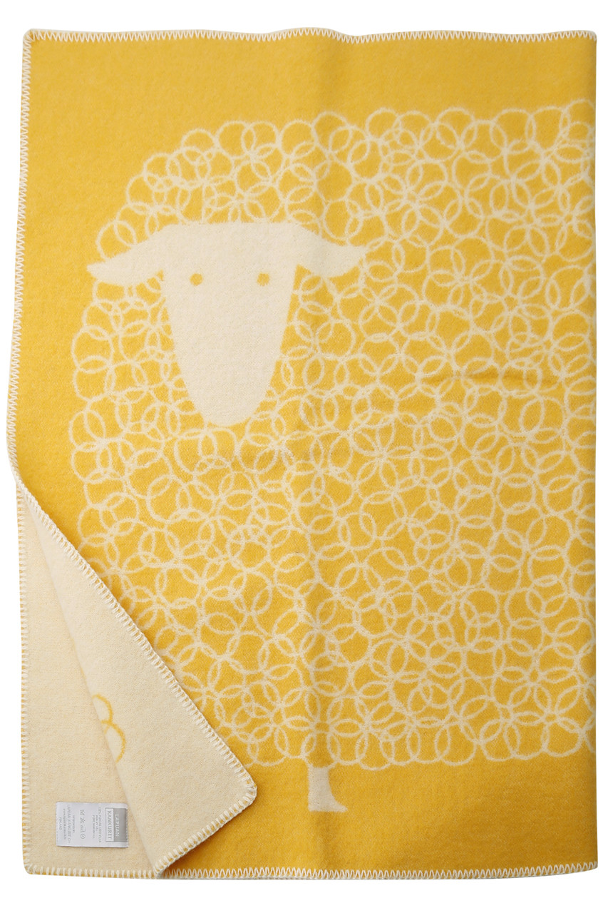 LAPUAN KANKURIT KILI (LAMMAS) blanket (クラウドベリーホワイト 65x90cm) ラプアン カンクリ ELLE SHOPの画像