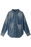 【JET LOSANGELES】ウォッシャブルライトオンス コットンデニムシャツ