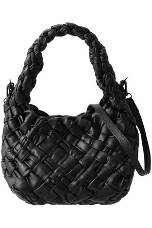 ファロルニ/FALORNIのポーチ付きイントレチャート2wayハンドバッグ(120600/120602)