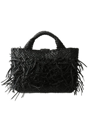 ファロルニ/FALORNIのイントレチャートフリンジ2wayトートバッグ(120200/120201)