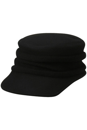 メルトンドレープキャップ