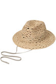 Sukashi ラフィアブレードハット