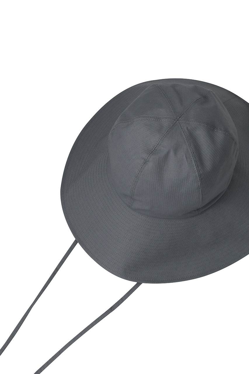【美品】 mature ha.  ボアハット　グレー mature ha. マチュアーハ オーガニックコットン ステッチ ハット