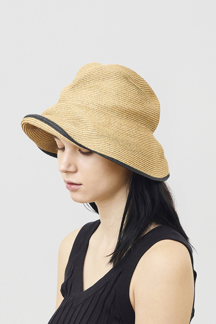 マチュアーハ　mature ha. 11cm mature ha.(マチュアーハ)のボックスドハット 11cmブリム