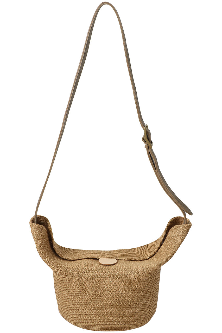 マチュアーハ/mature ha.のペーパーアバカブレイドバッグ(small shoulder)(ブロンズゴールド×ブラウン/MBOX-700BGSS)