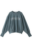 CASUAL LUXEロゴクルーネックプルオーバー
