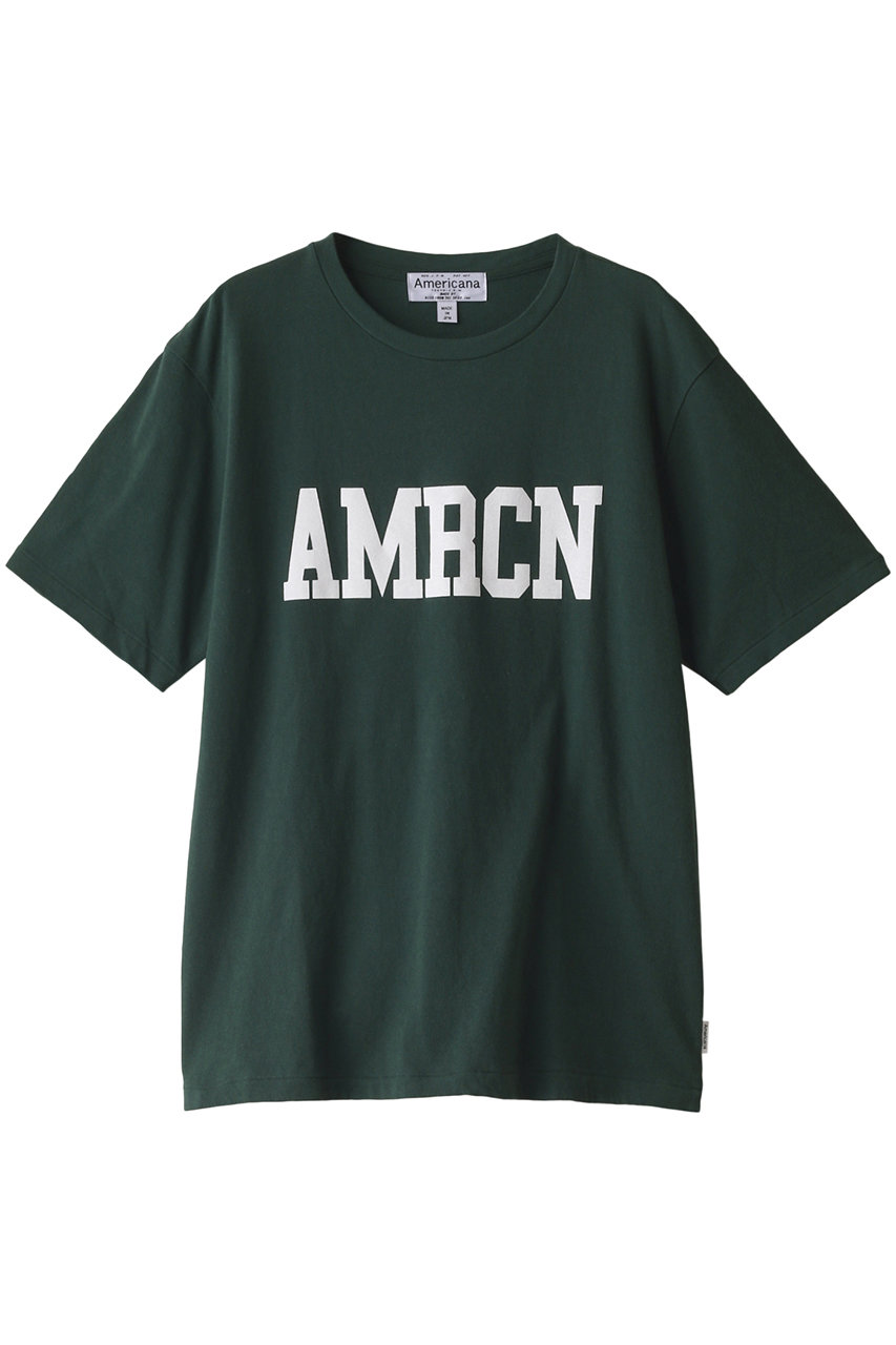 Americana 90'プリントTシャツ (ダートマスグリーン, ONE) アメリカーナ ELLE SHOP