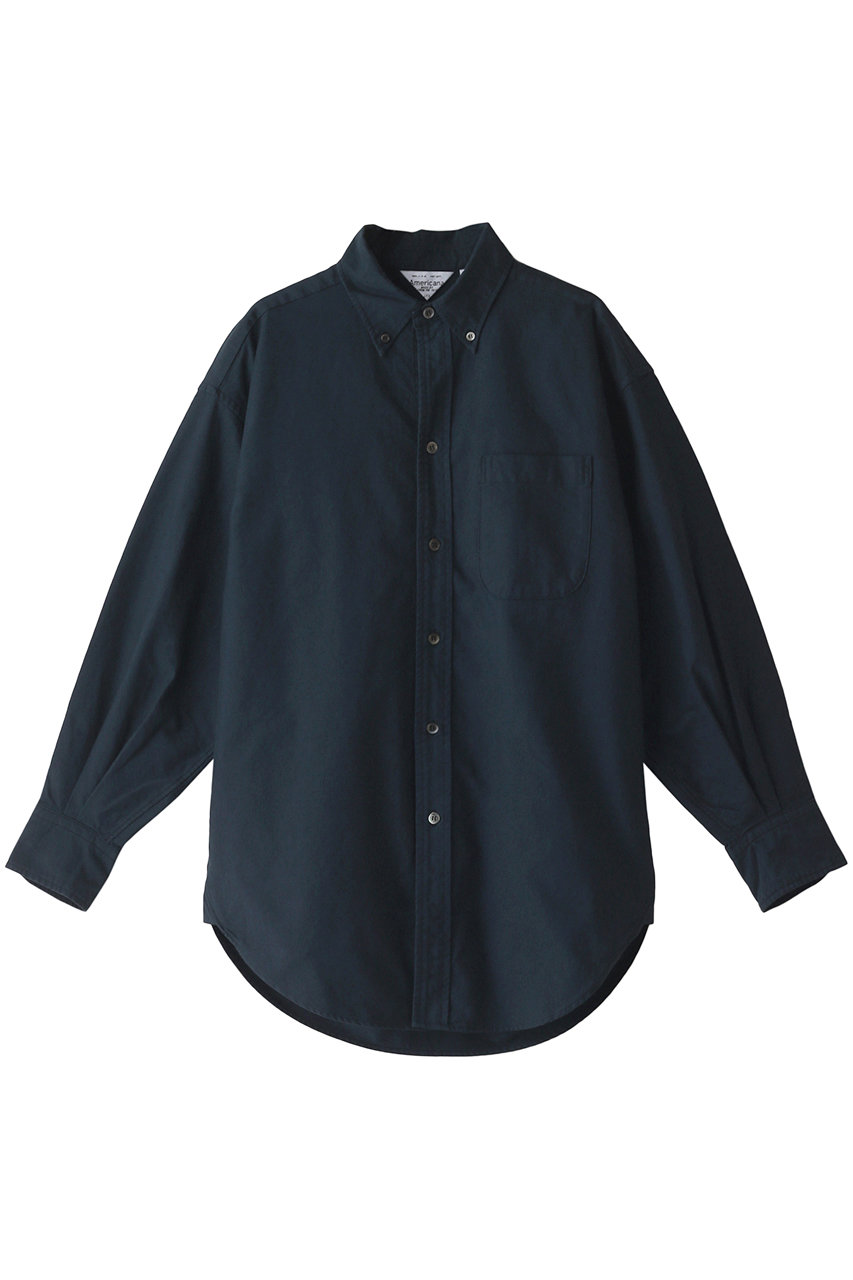 アメリカーナ/Americanaのオーバーサイズ OX B.Dシャツ(ダークネイビー/AL-M-412)