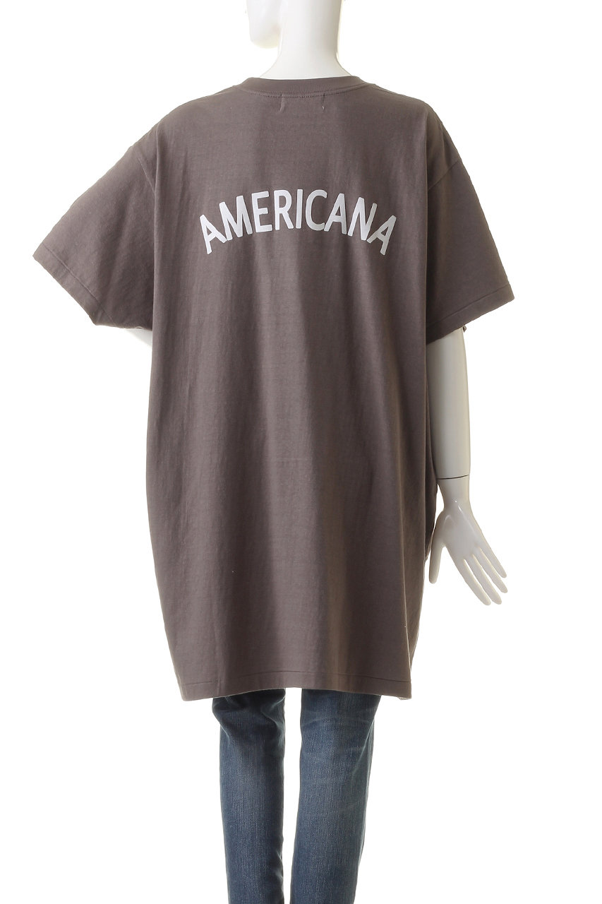 Americana(アメリカーナ)｜ベリービッグ バッグロゴプリントTシャツ
