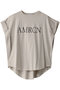 オリジナル ラフィー天竺 袖ロールアップ AMRCN Tシャツ アメリカーナ/Americana グレージュ