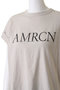 オリジナル ラフィー天竺 袖ロールアップ AMRCN Tシャツ アメリカーナ/Americana