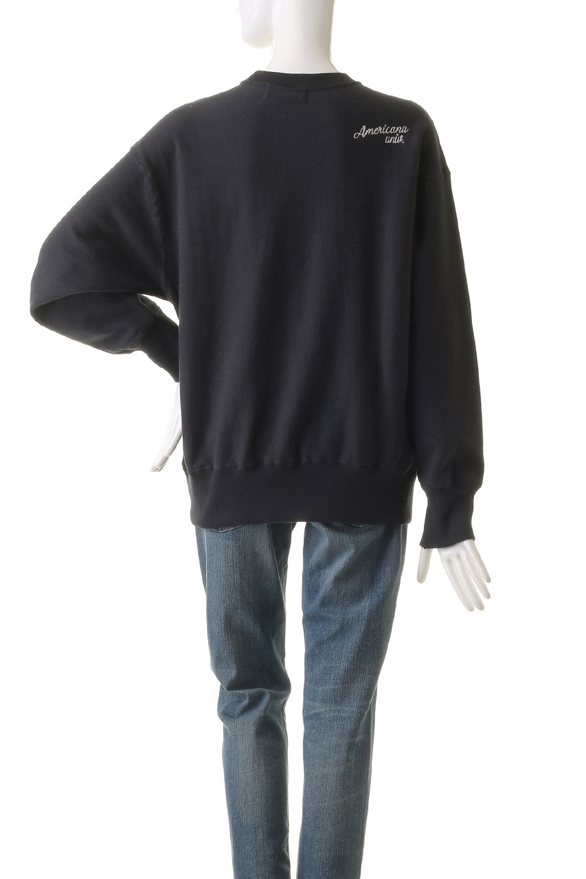 Americana アメリカーナ スーピマ裏毛 ハイネック ワンピース です  