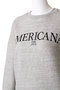 【ELLESHOP限定】サイドボタン ロゴスウェット アメリカーナ/Americana