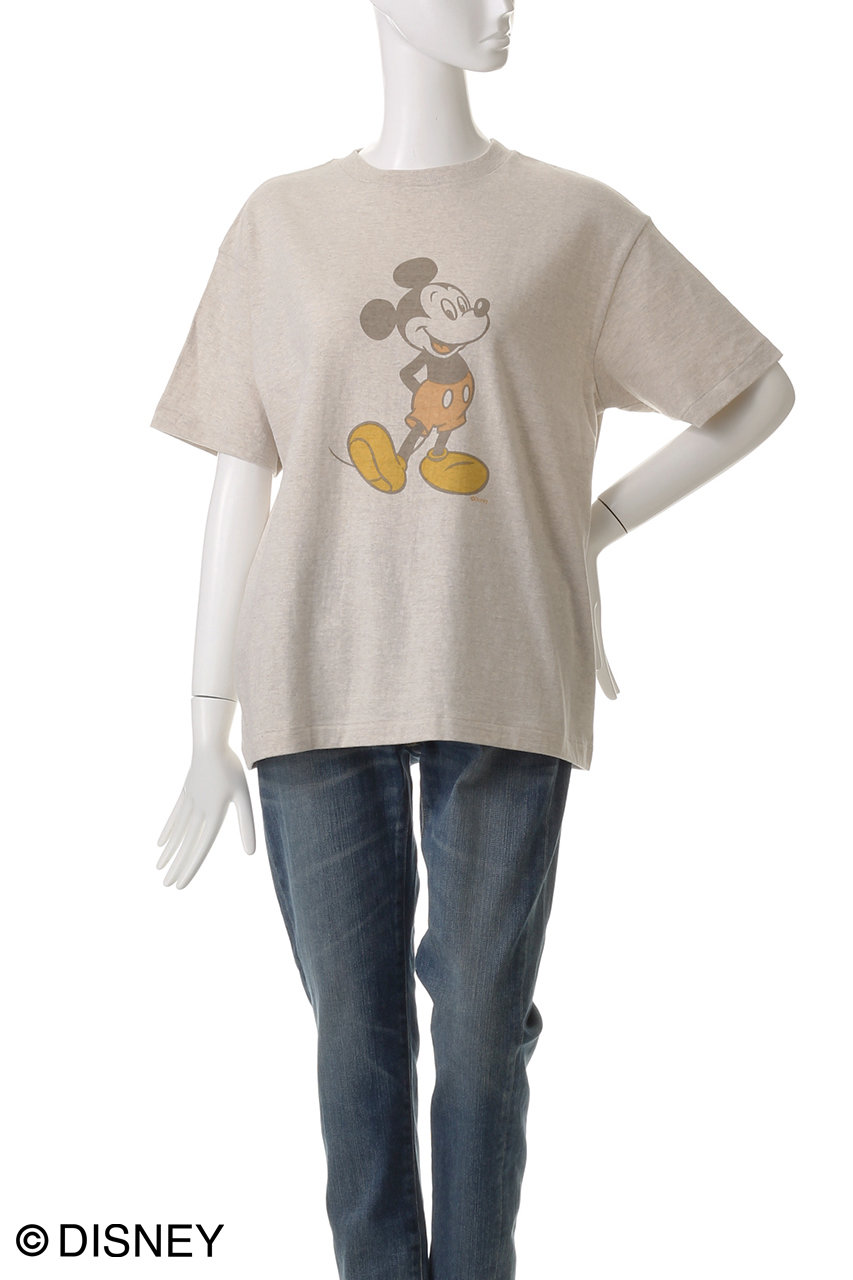 BEAU-MICKEY Tシャツショートスリーブ ムーブスポーツ MOVESPORT ショートスリーブシャツ -デサント