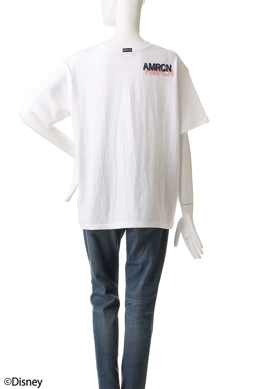 Americana(アメリカーナ)｜Mickey / ショートスリーブTシャツ/ホワイト