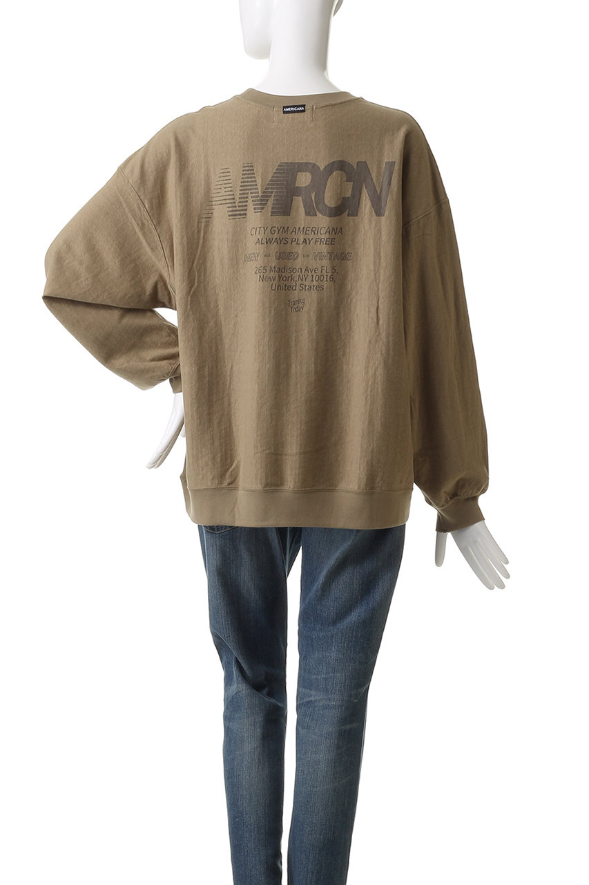 Americana(アメリカーナ)｜リヴァースウィーブロングスリーブTシャツ