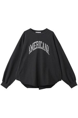 アメリカーナ/AmericanaのUSED加工ロングスリーブTシャツ(110100/110103)