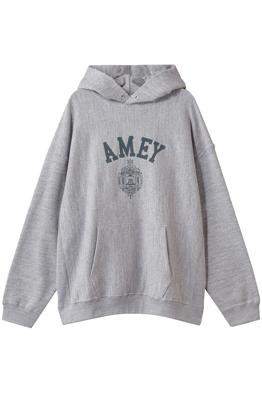 Americana リバースウィーブスウェットフーディー (杢グレー, M) アメリカーナ ELLE SHOP Americana リバースウィーブスウェットフーディー (杢グレー, M) アメリカーナ ELLE SHOP