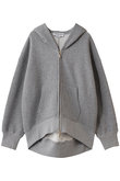 【ELLE SHOP限定】ゴールドジップ フード パーカー