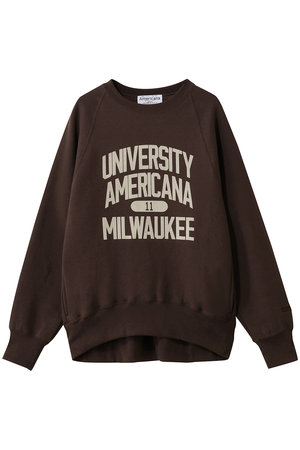 アメリカーナ/Americanaのボリュームスリーブクルースウェット(110100/110105)