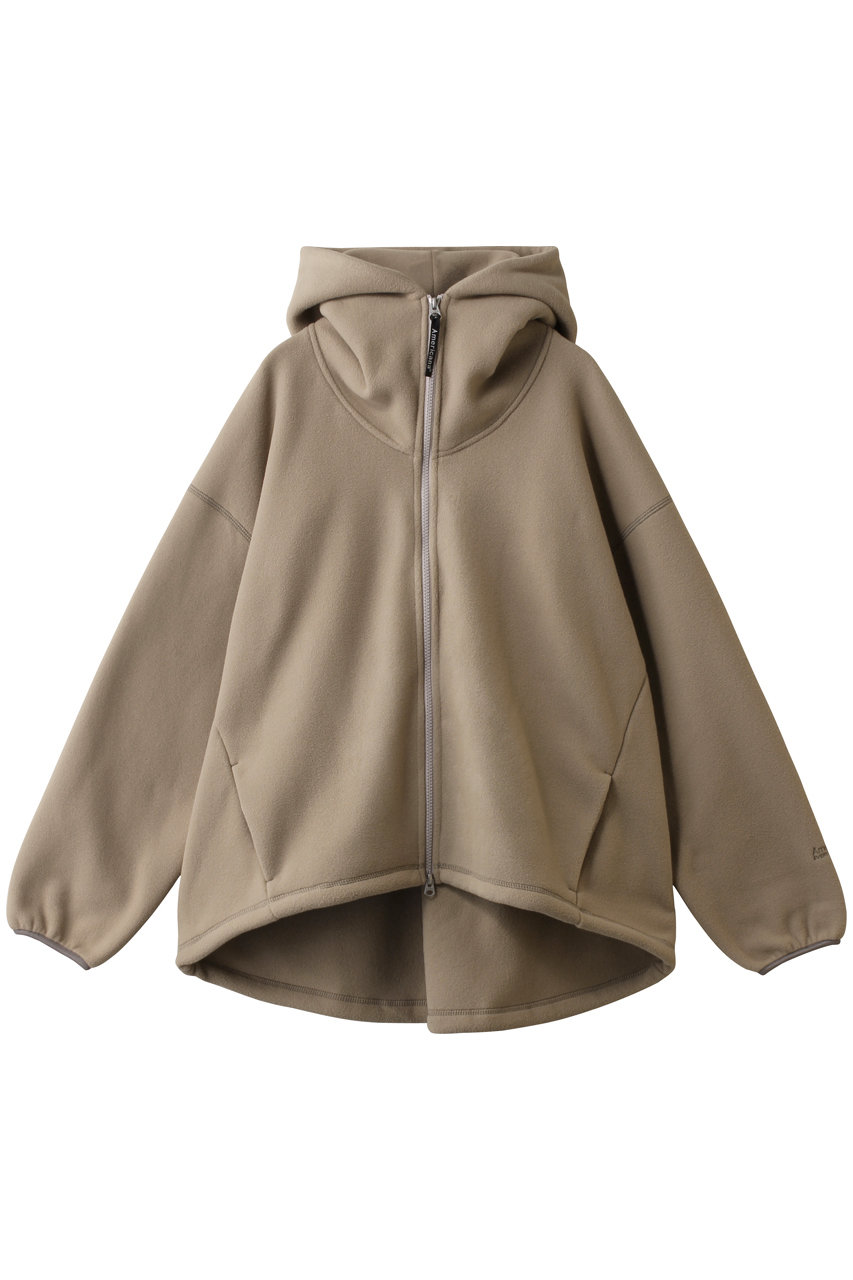 アメリカーナ/Americanaのフリースフルジップフーディー(グレージュ/BRF-804A)