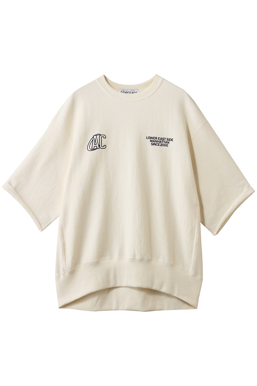 アメリカーナ/AmericanaのCUT OFF リバースウィーブスウェット(アイボリー/BRF-802A/2)