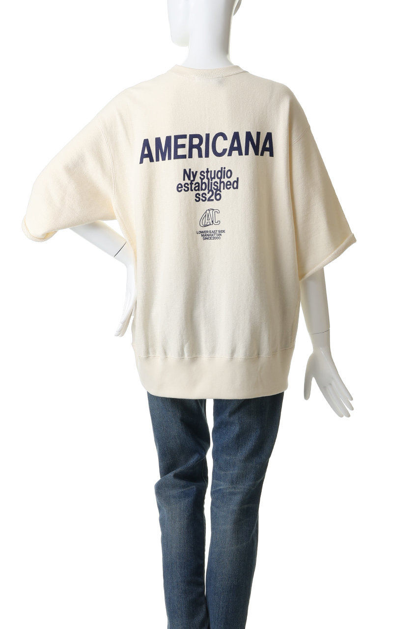 Americana(アメリカーナ)｜CUT OFF リバースウィーブスウェット
