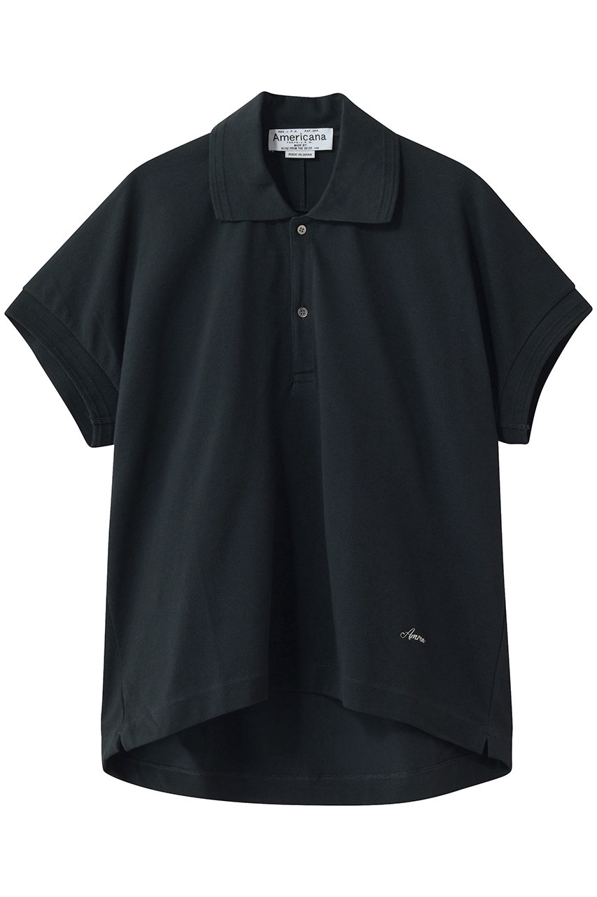 アメリカーナ/Americanaのギザンディーカノコポロシャツ(スミクロ/BRF-820A)