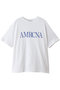 ラフィー丸胴プリントTシャツ アメリカーナ/Americana ホワイト