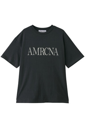 アメリカーナ/Americanaのラフィー丸胴プリントTシャツ(110100/110102)