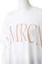 クロップドワイドロールアップTシャツ アメリカーナ/Americana