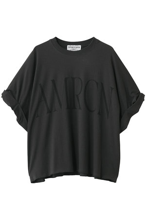 アメリカーナ/AmericanaのクロップドワイドロールアップTシャツ