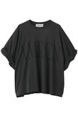 クロップドワイドロールアップTシャツ