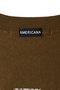 リヴァースウィーブロングスリーブTシャツ アメリカーナ/Americana